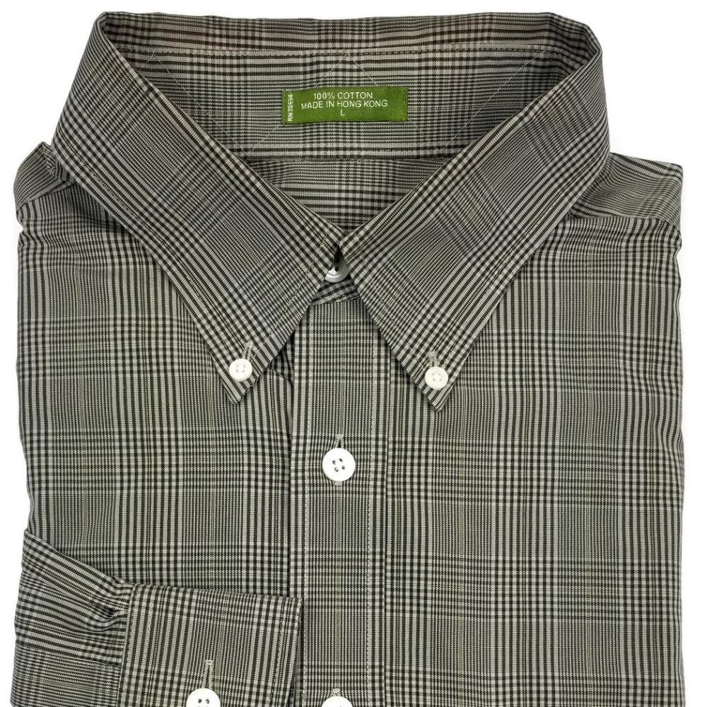 ORVIS Long Sleeve Plaid Button Down Shirt Sz Large